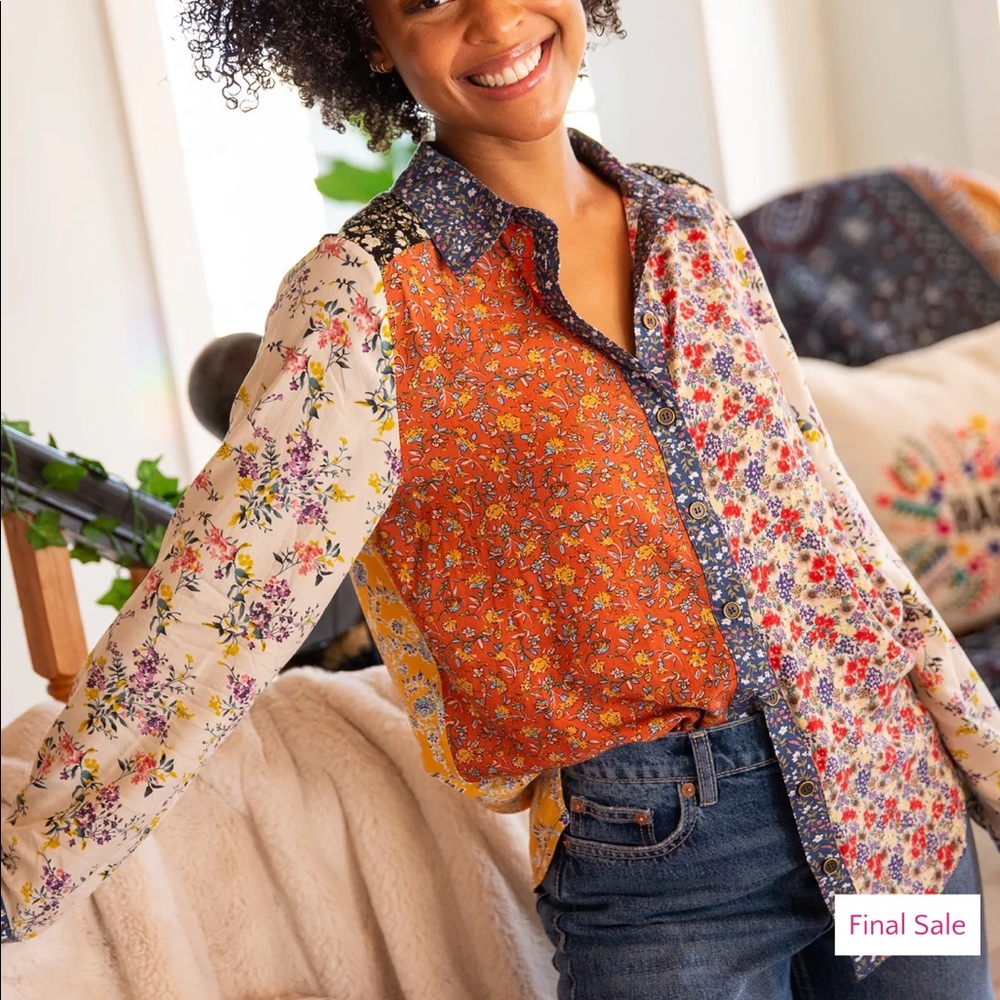 NWT Natural Life blouse